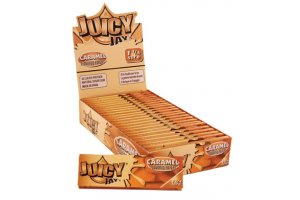 Juicy Jay´s ochucené papírky Karamel, box 24ks
